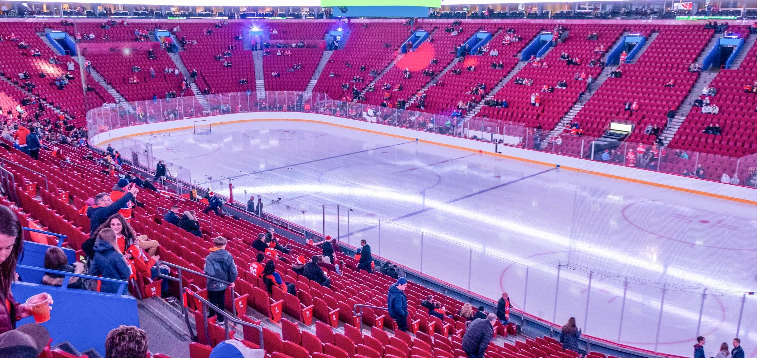 Centre Bell - Section 122 Seat View
