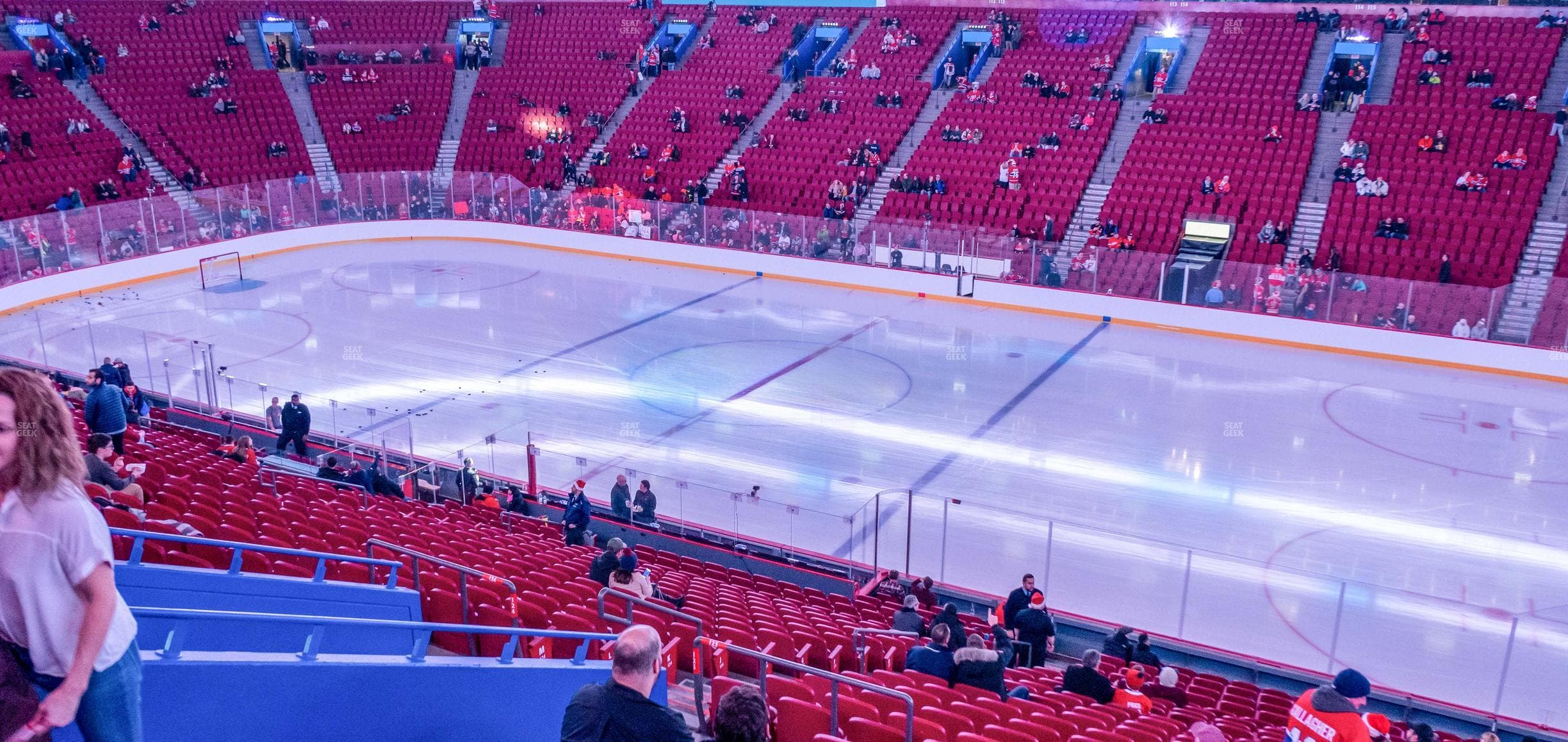 Centre Bell - Section 123 Seat View