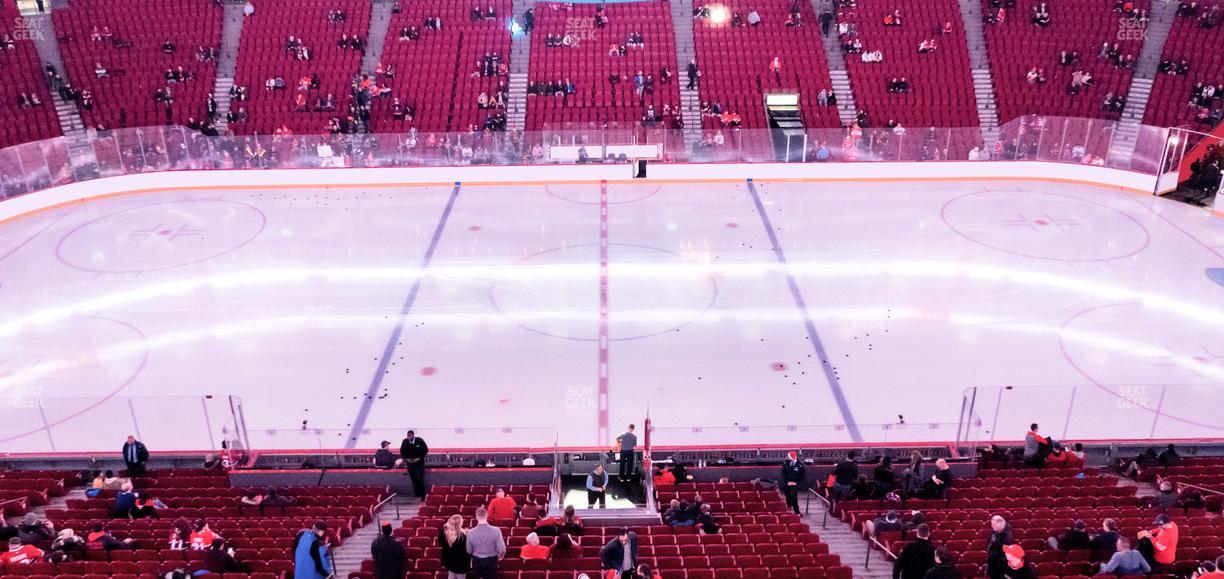 Centre Bell - Section 201 Seat View