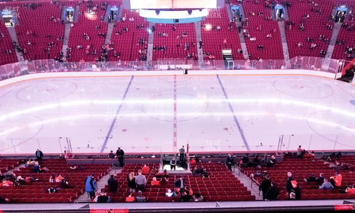 Centre Bell - Section 201 Seat View