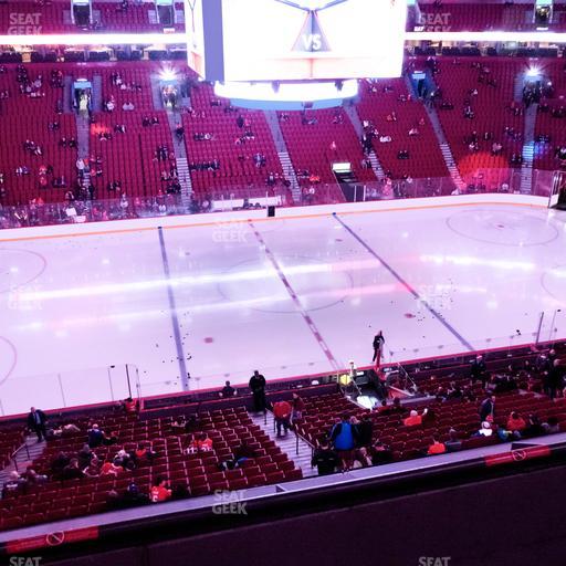 Centre Bell - Section 202 Seat View