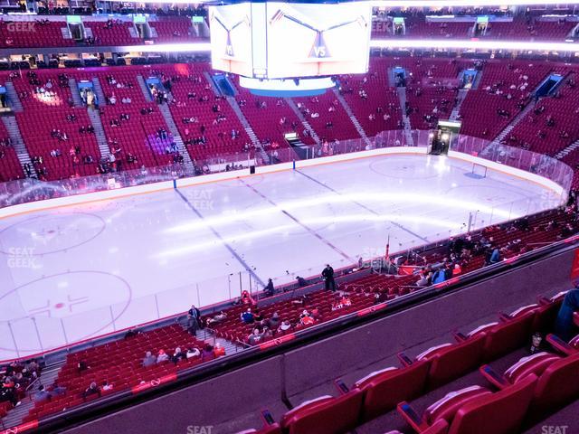 Centre Bell - Section 203 Seat View