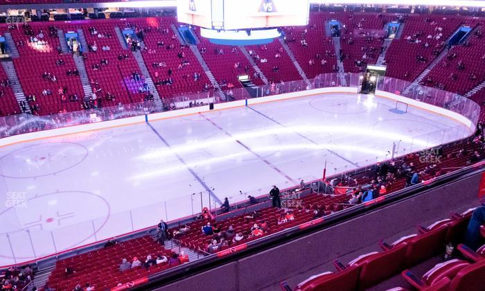 Centre Bell - Section 203 Seat View