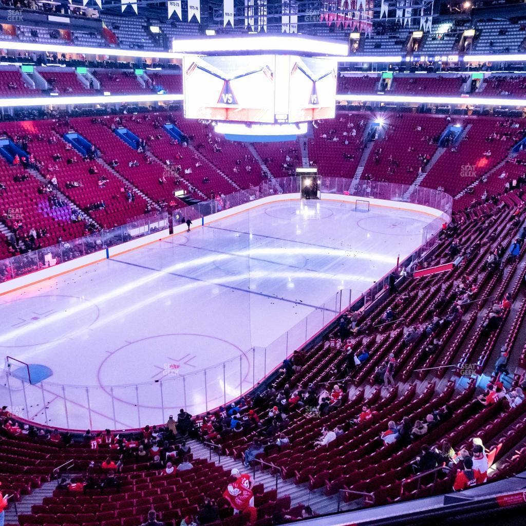 Centre Bell - Section 205 Seat View
