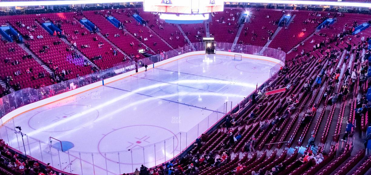 Centre Bell - Section 205 Seat View