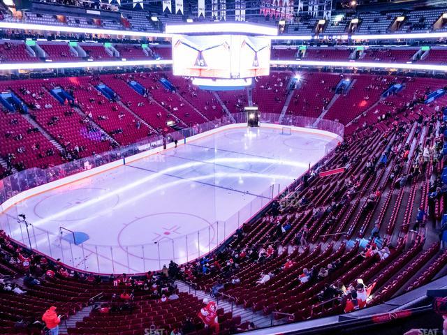 Centre Bell - Section 205 Seat View