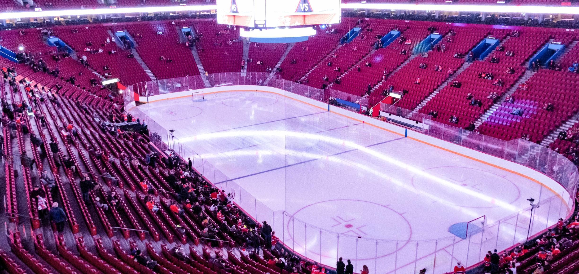 Centre Bell - Section 209 Seat View