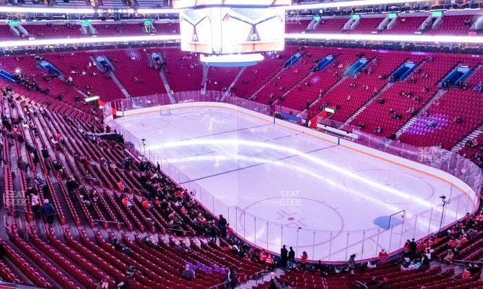 Centre Bell - Section 209 Seat View