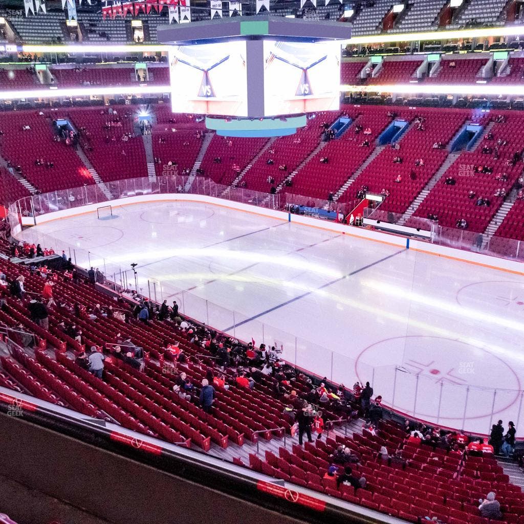 Centre Bell - Section 210 Seat View