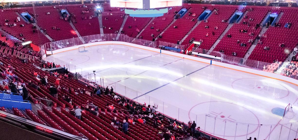 Centre Bell - Section 210 Seat View