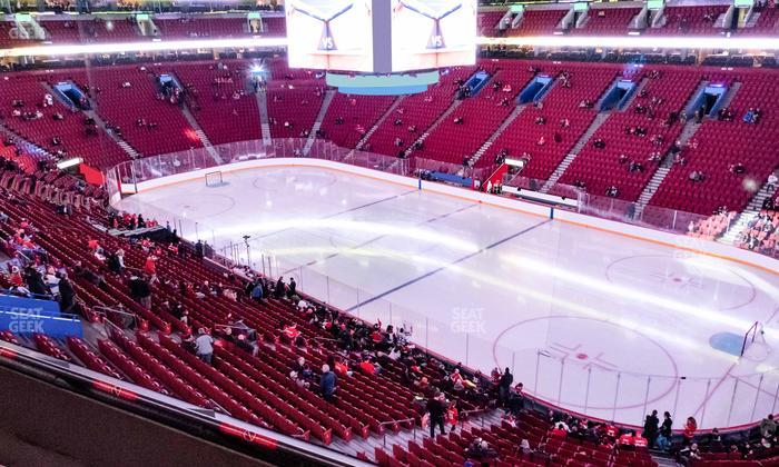 Centre Bell - Section 210 Seat View