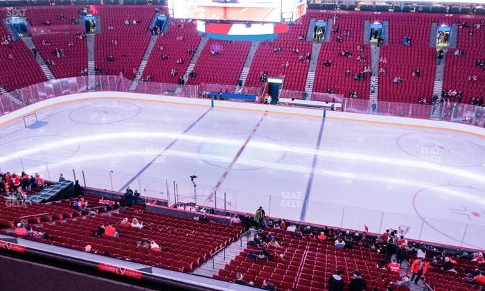 Centre Bell - Section 212 Seat View