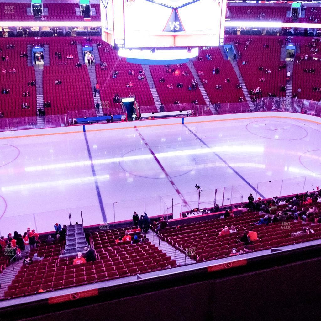 Centre Bell - Section 214 Seat View