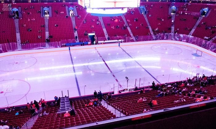 Centre Bell - Section 214 Seat View