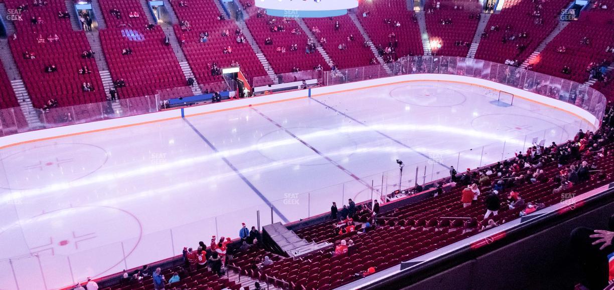 Centre Bell - Section 215 Seat View