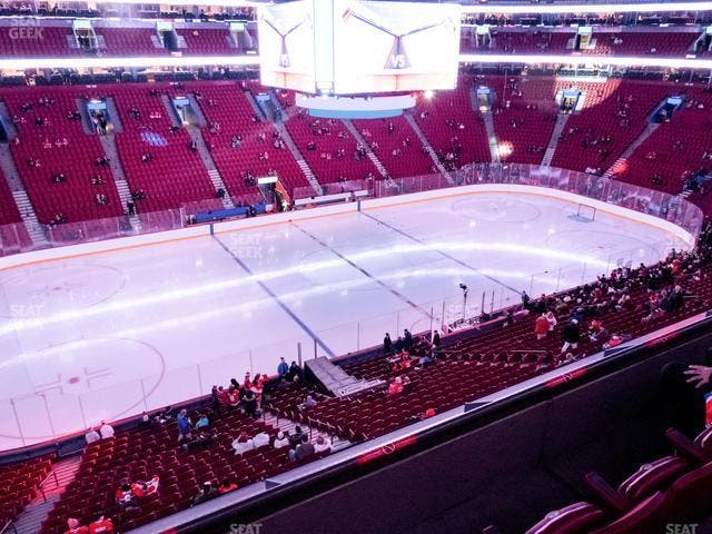 Centre Bell - Section 215 Seat View