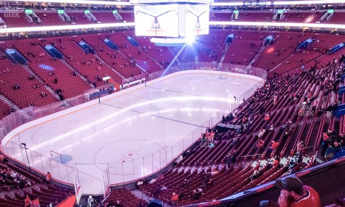 Centre Bell - Section 217 Seat View