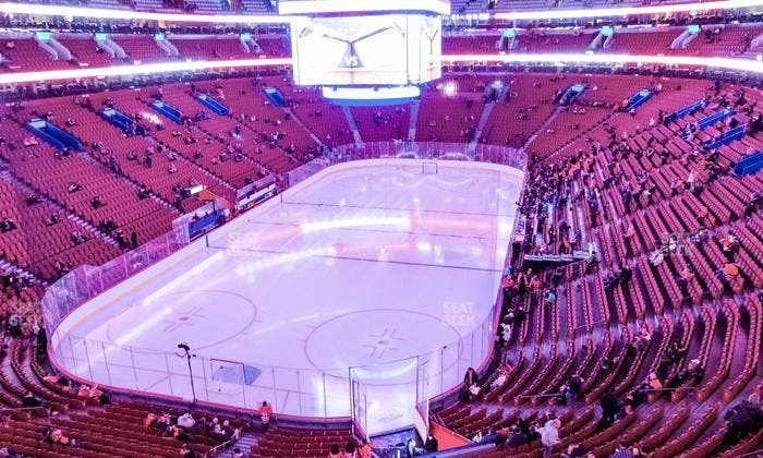 Centre Bell - Section 218 Seat View