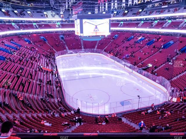 Centre Bell - Section 220 Seat View