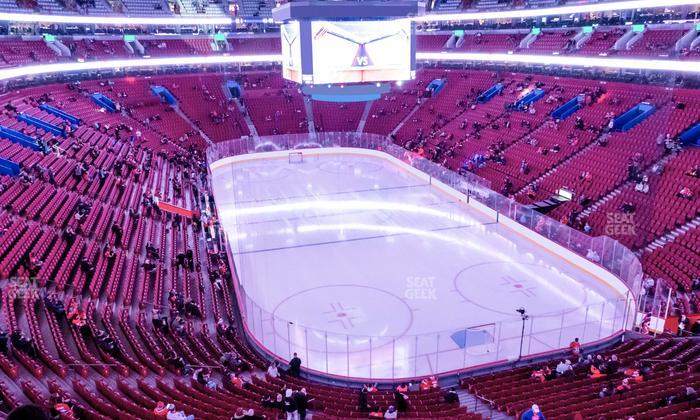 Centre Bell - Section 220 Seat View