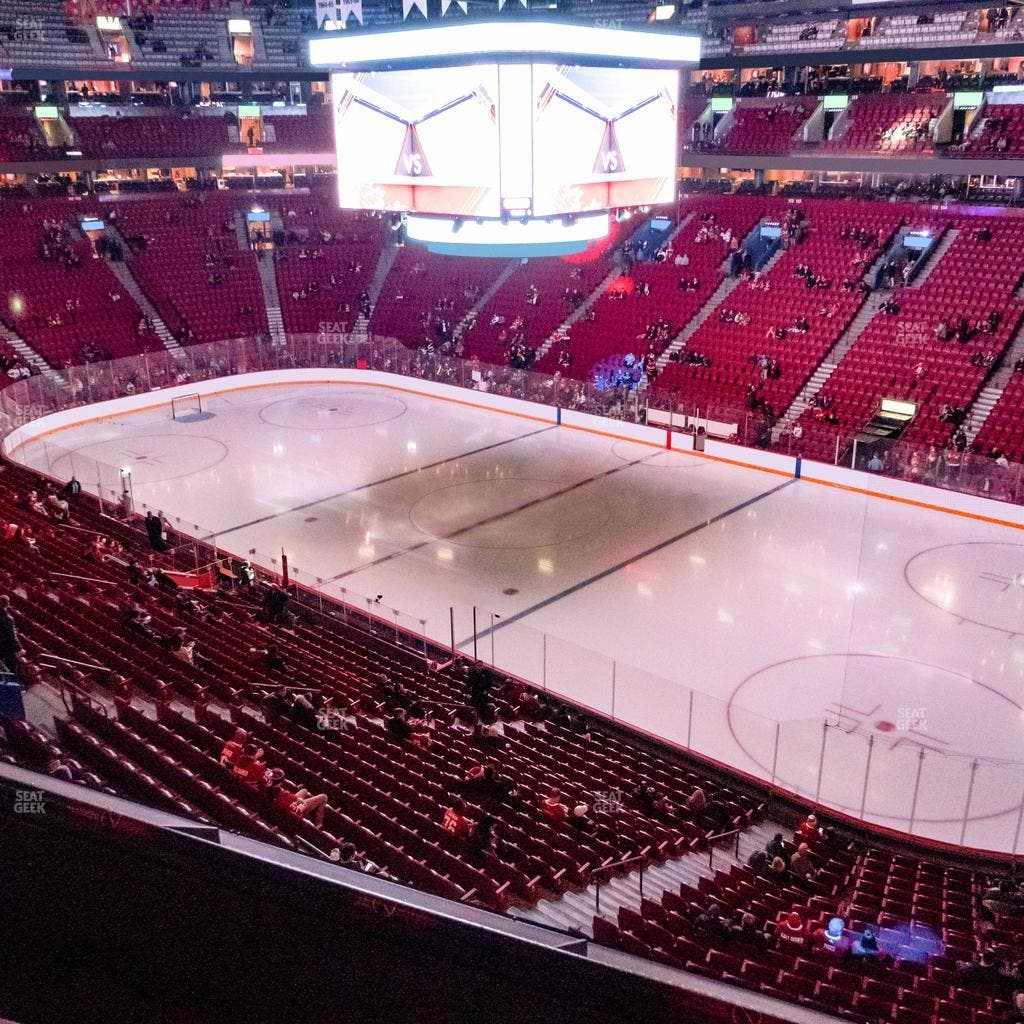 Centre Bell - Section 222 Seat View