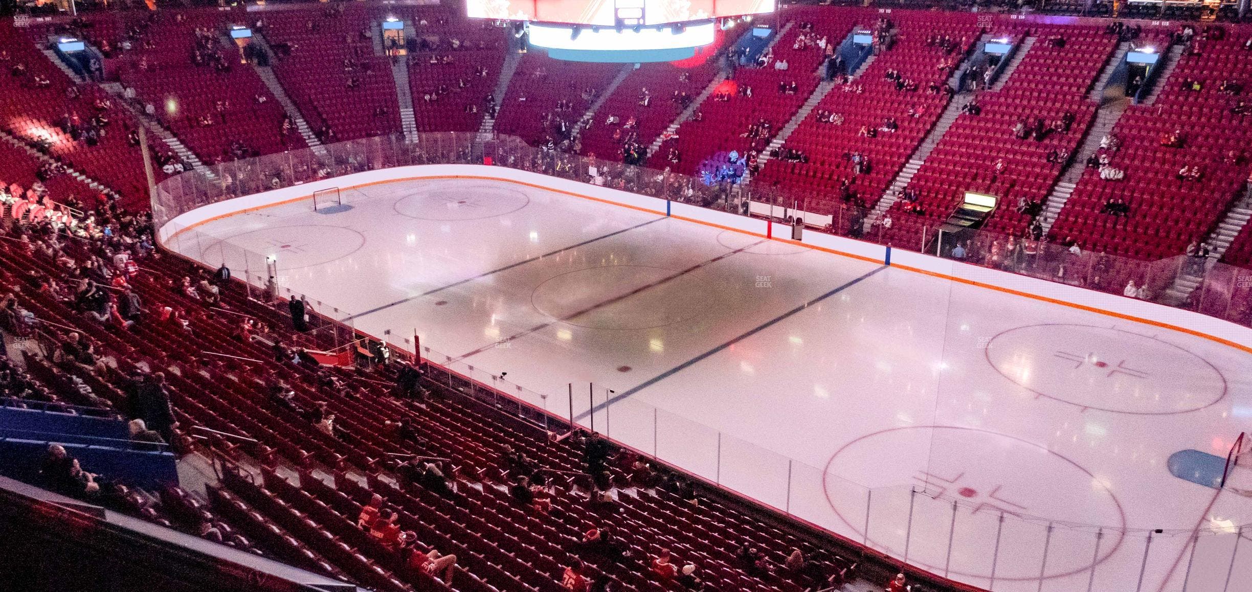 Centre Bell - Section 222 Seat View