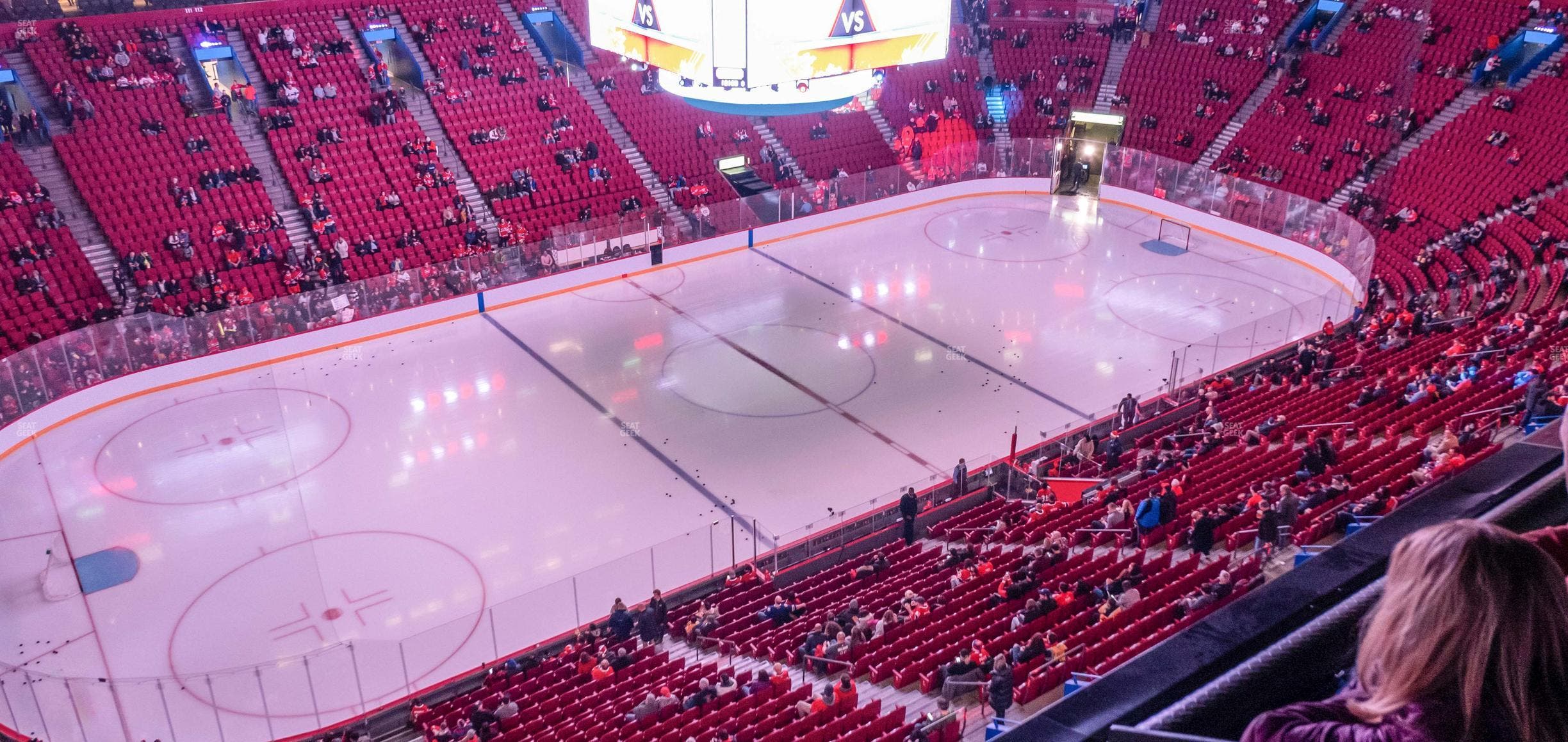 Centre Bell - Section 304 Seat View