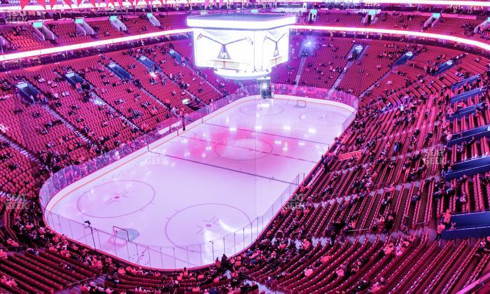 Centre Bell - Section 307 Seat View