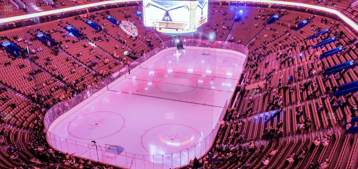 Centre Bell - Section 308 Seat View