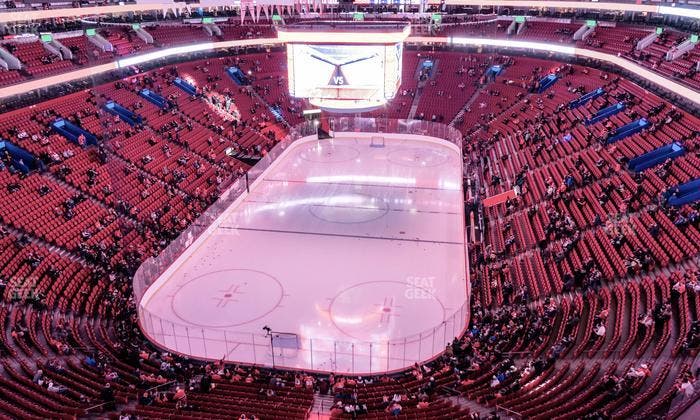 Centre Bell - Section 309 Seat View