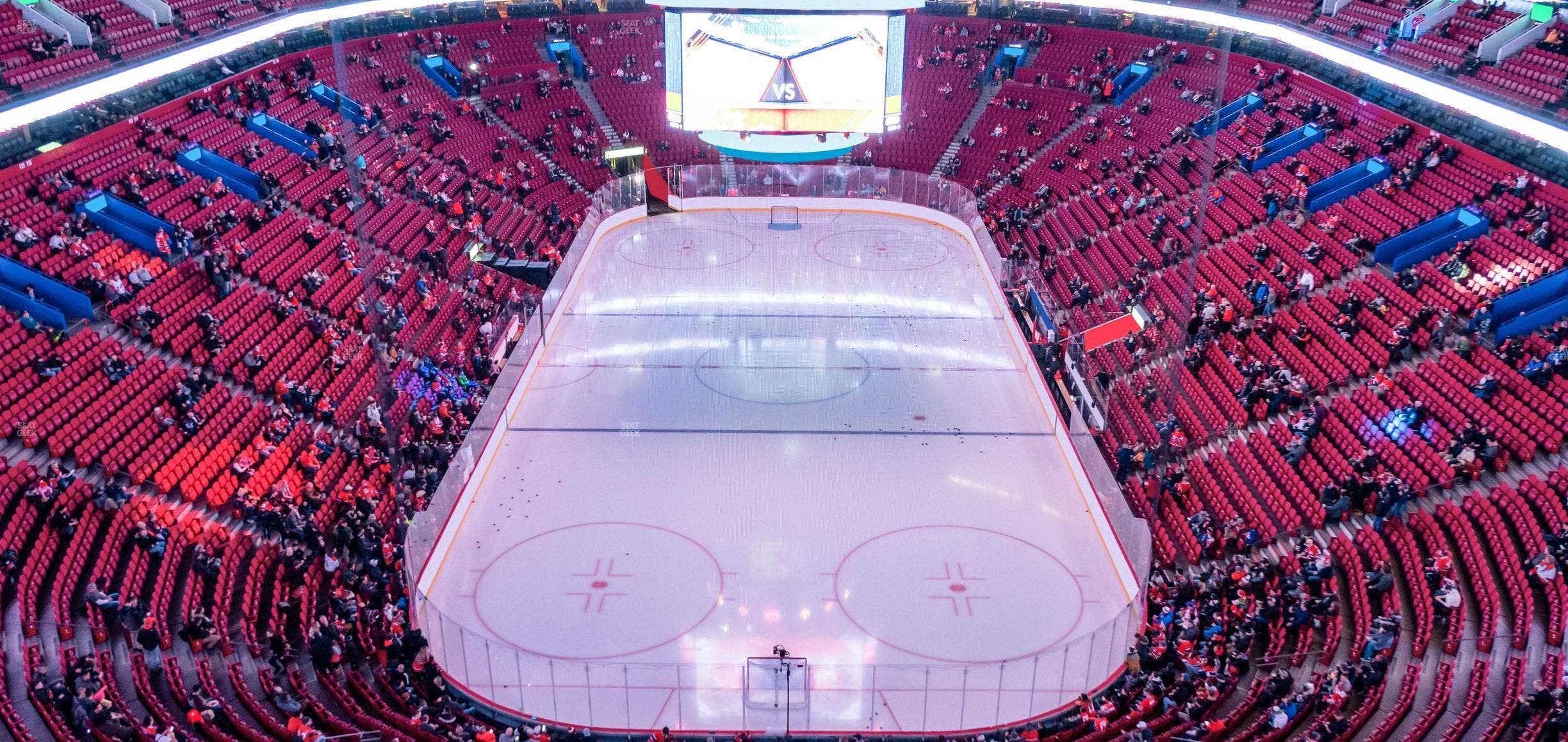 Centre Bell - Section 310 Seat View