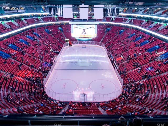 Centre Bell - Section 310 Seat View
