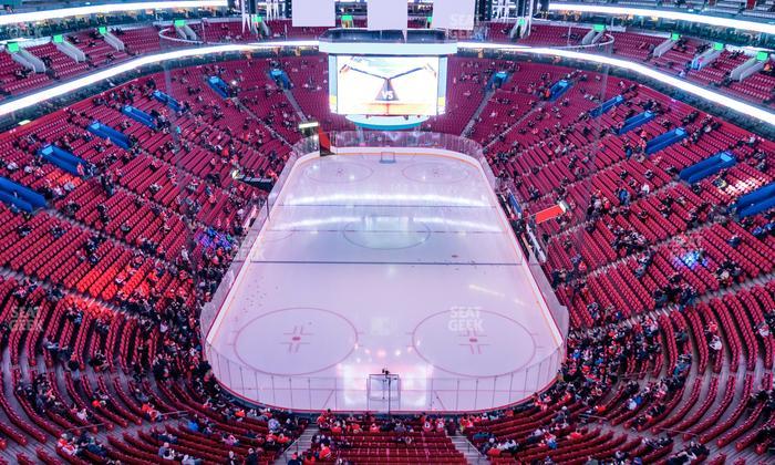 Centre Bell - Section 310 Seat View