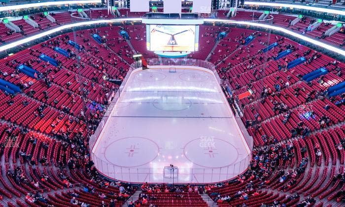 Centre Bell - Section 310 Seat View