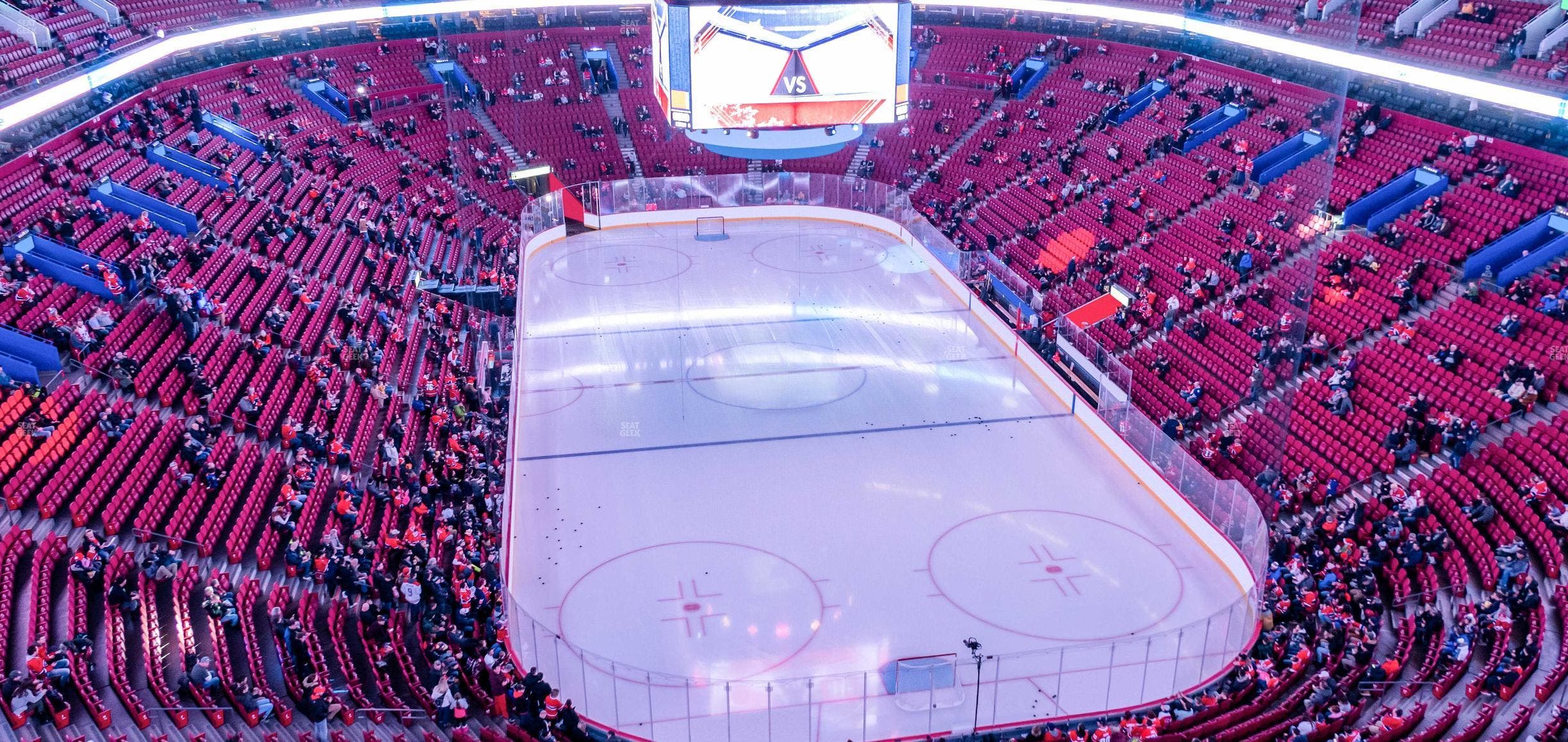 Centre Bell - Section 311 Seat View
