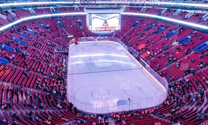 Centre Bell - Section 311 Seat View