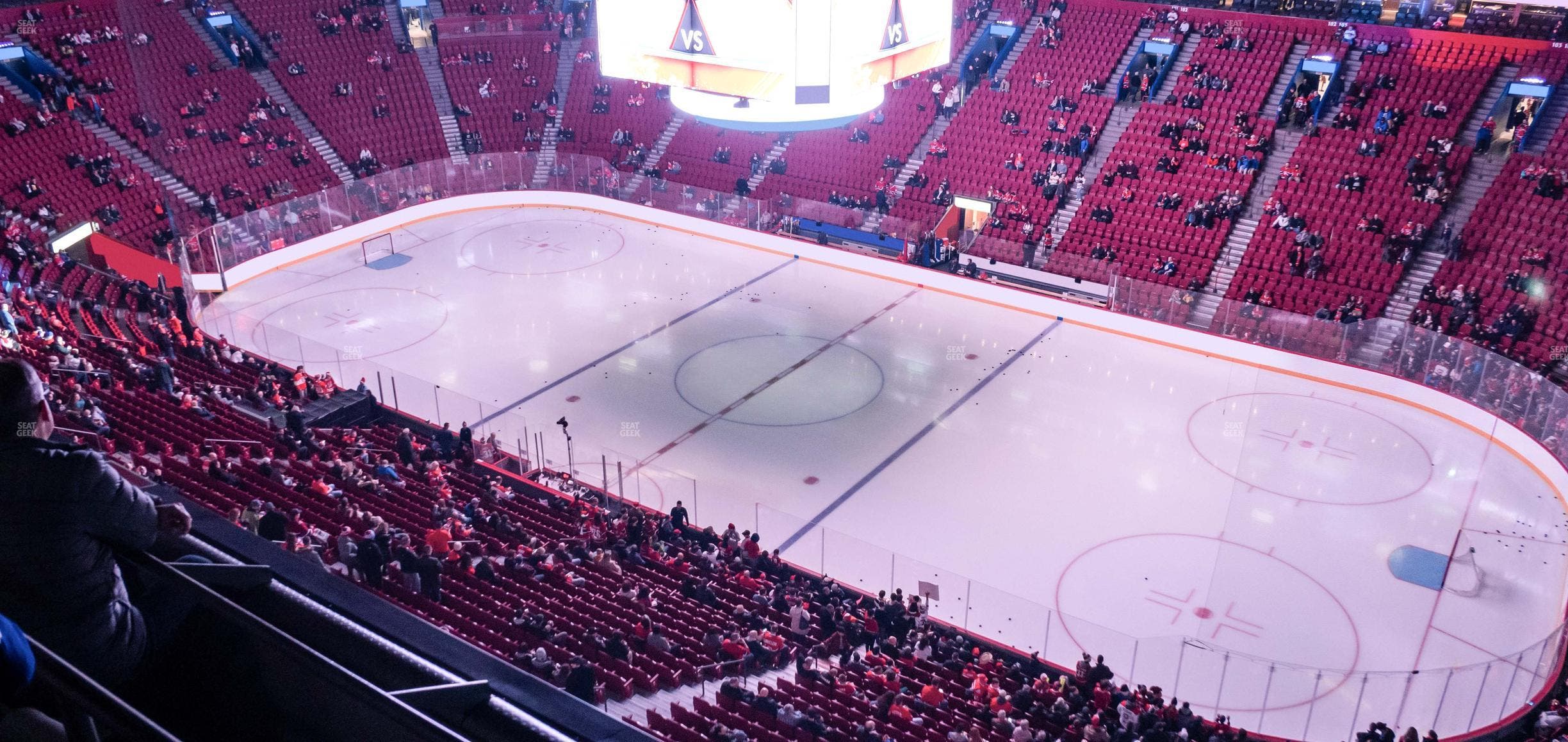 Centre Bell - Section 316 Seat View