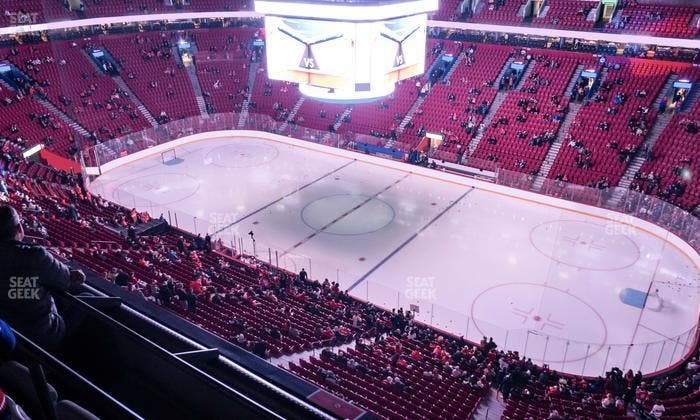 Centre Bell - Section 316 Seat View