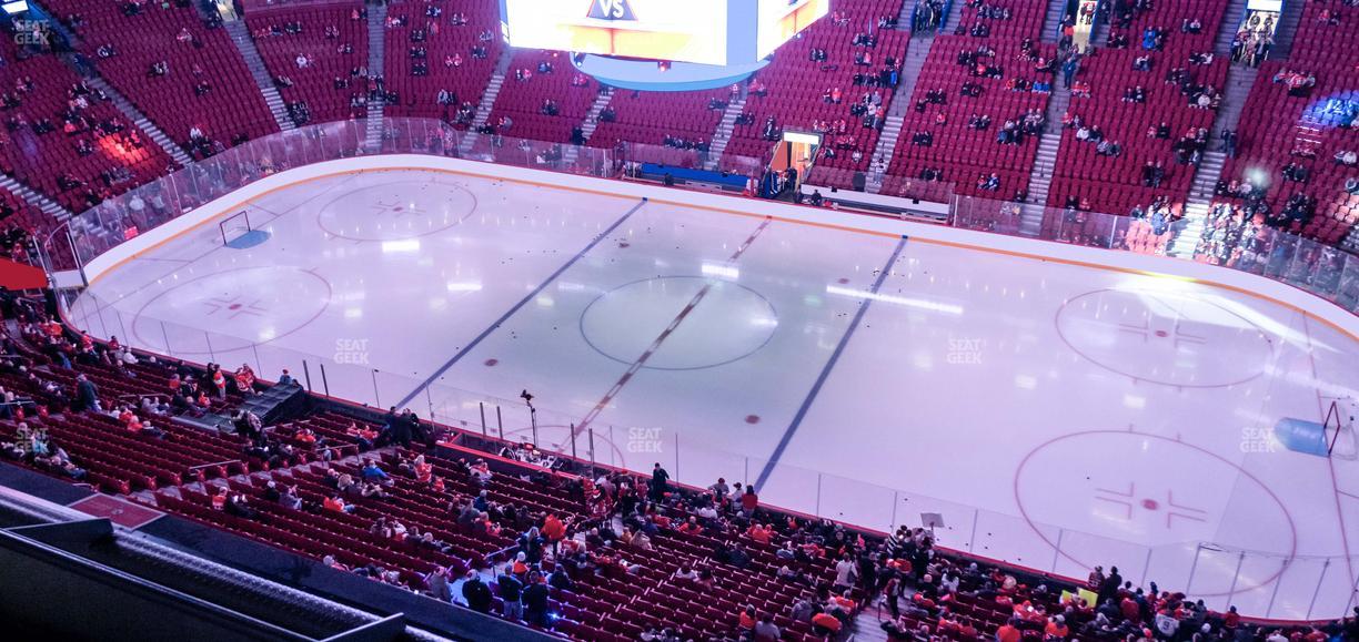 Centre Bell - Section 317 Seat View