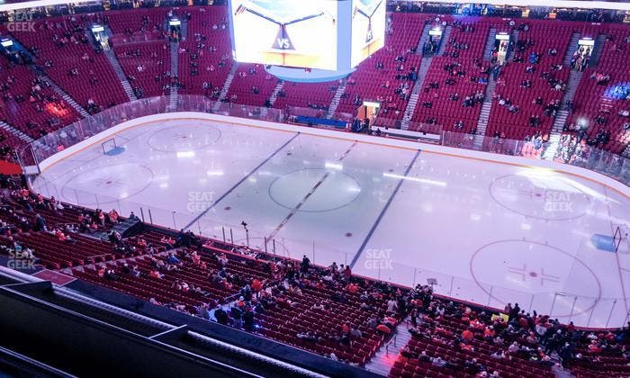 Centre Bell - Section 317 Seat View