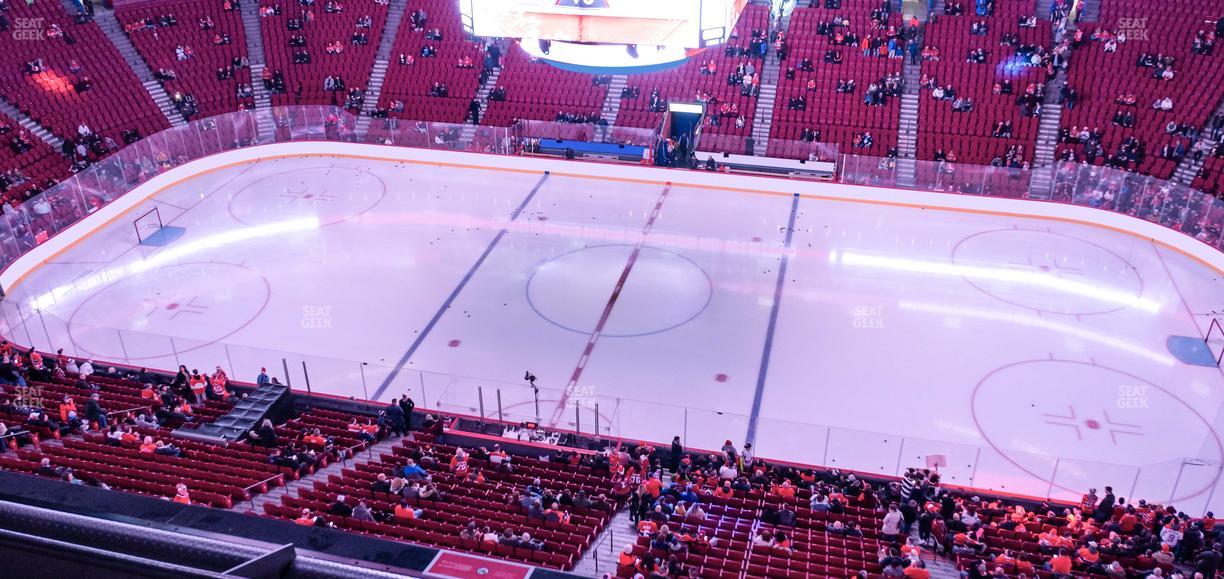 Centre Bell - Section 318 Seat View