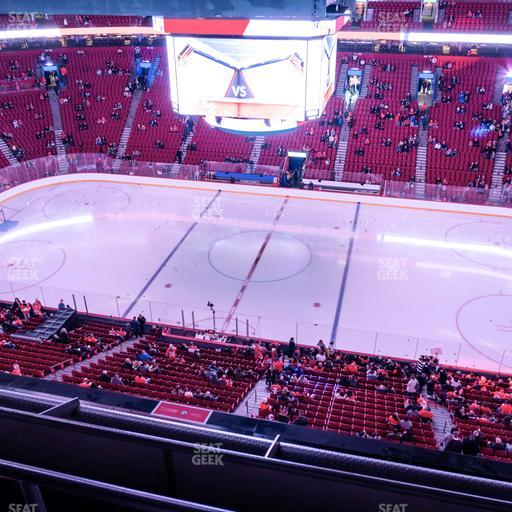 Centre Bell - Section 318 Seat View