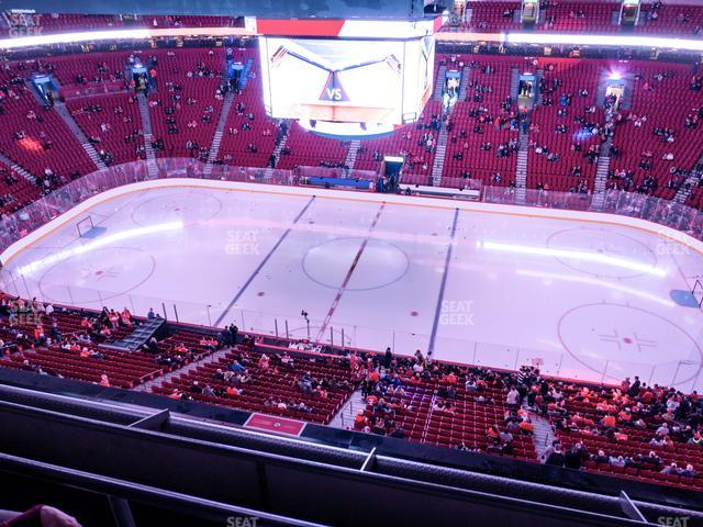 Centre Bell - Section 318 Seat View