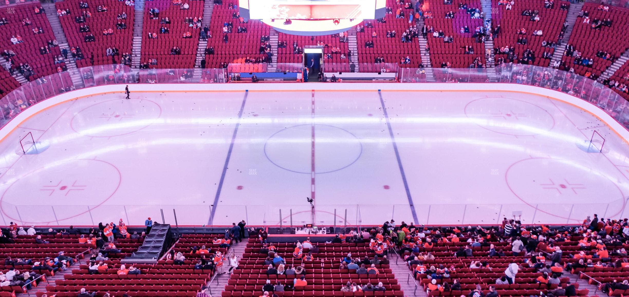 Centre Bell - Section 319 Seat View