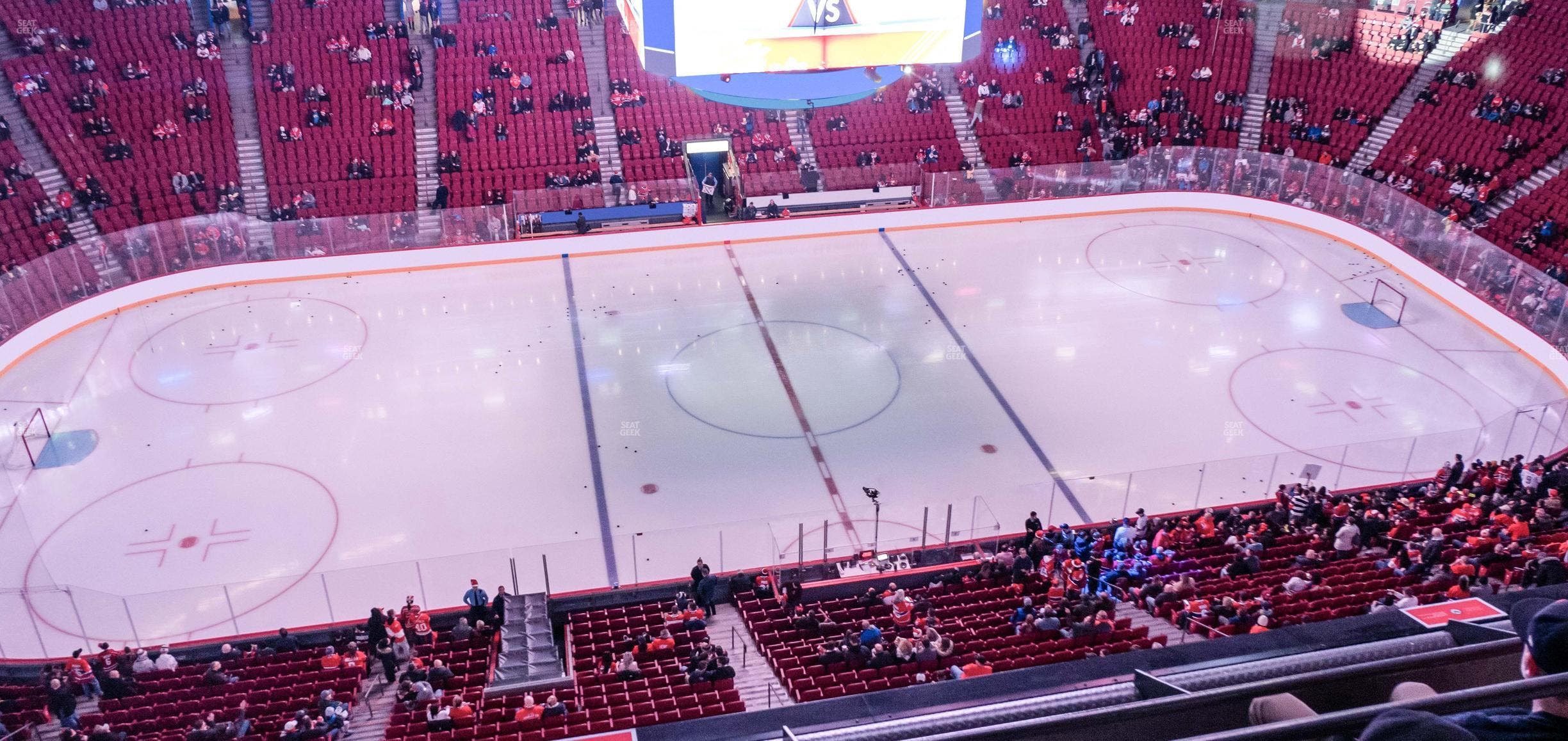 Centre Bell - Section 320 Seat View