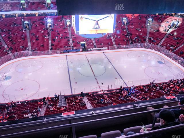 Centre Bell - Section 320 Seat View