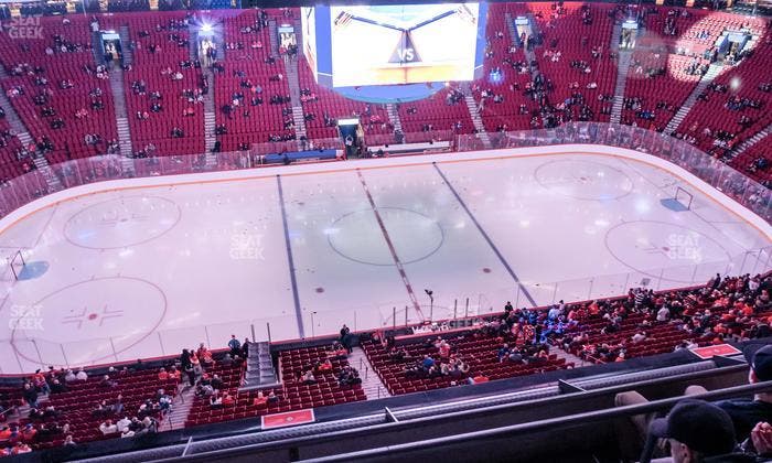 Centre Bell - Section 320 Seat View