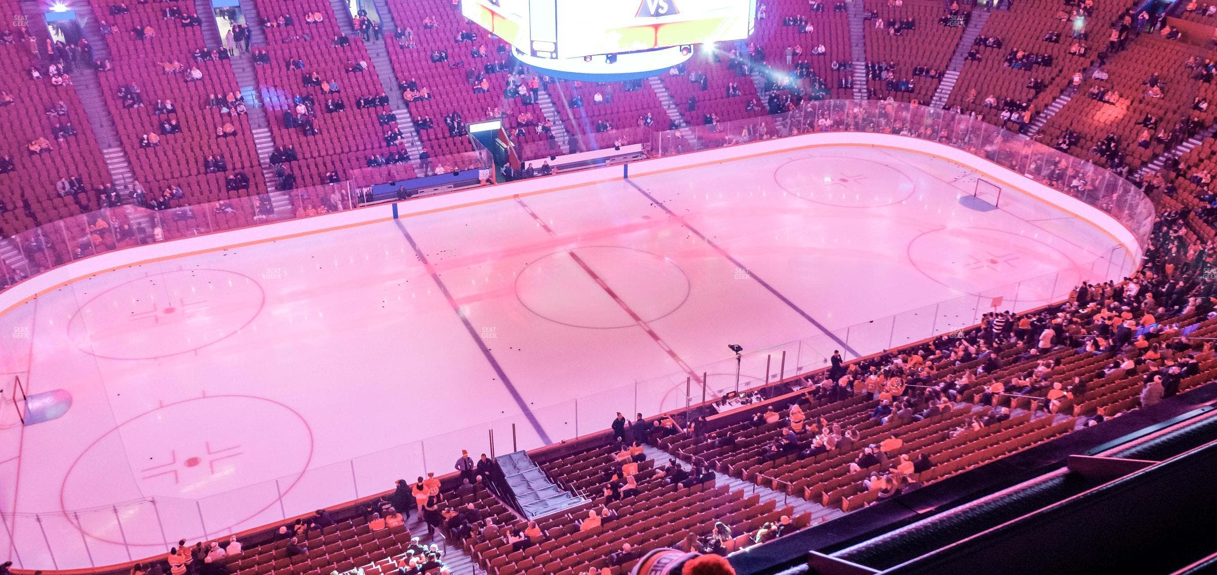 Centre Bell - Section 321 Seat View
