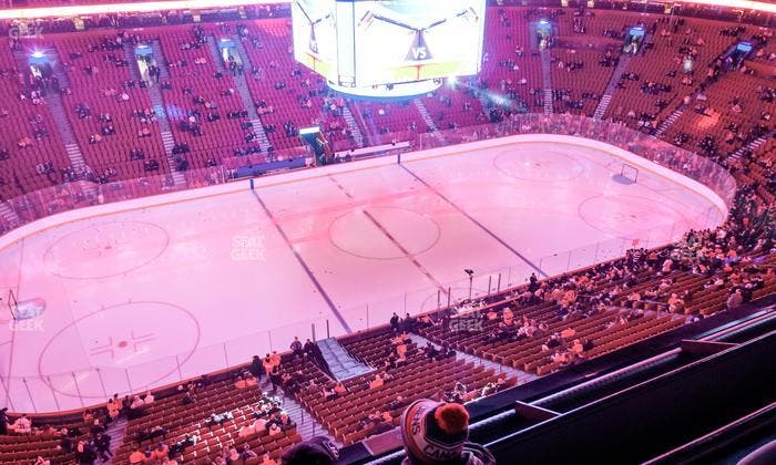 Centre Bell - Section 321 Seat View