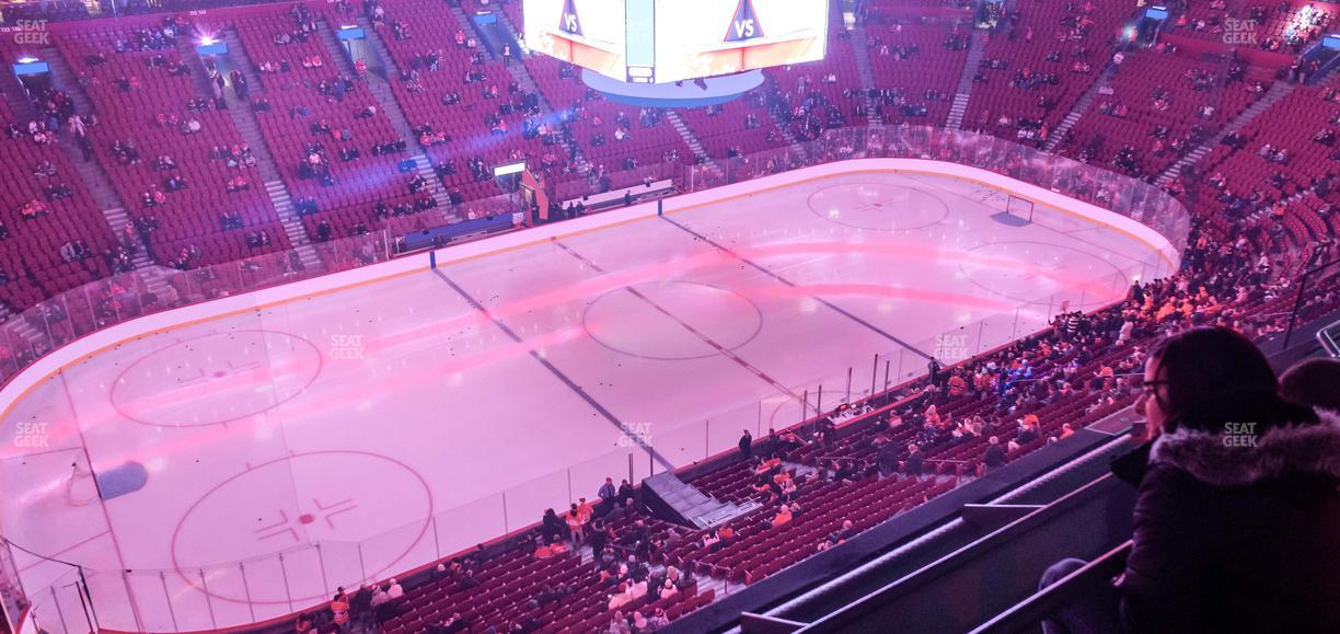 Centre Bell - Section 322 Seat View